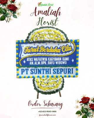 Papan Bunga Duka di Kali Anyar